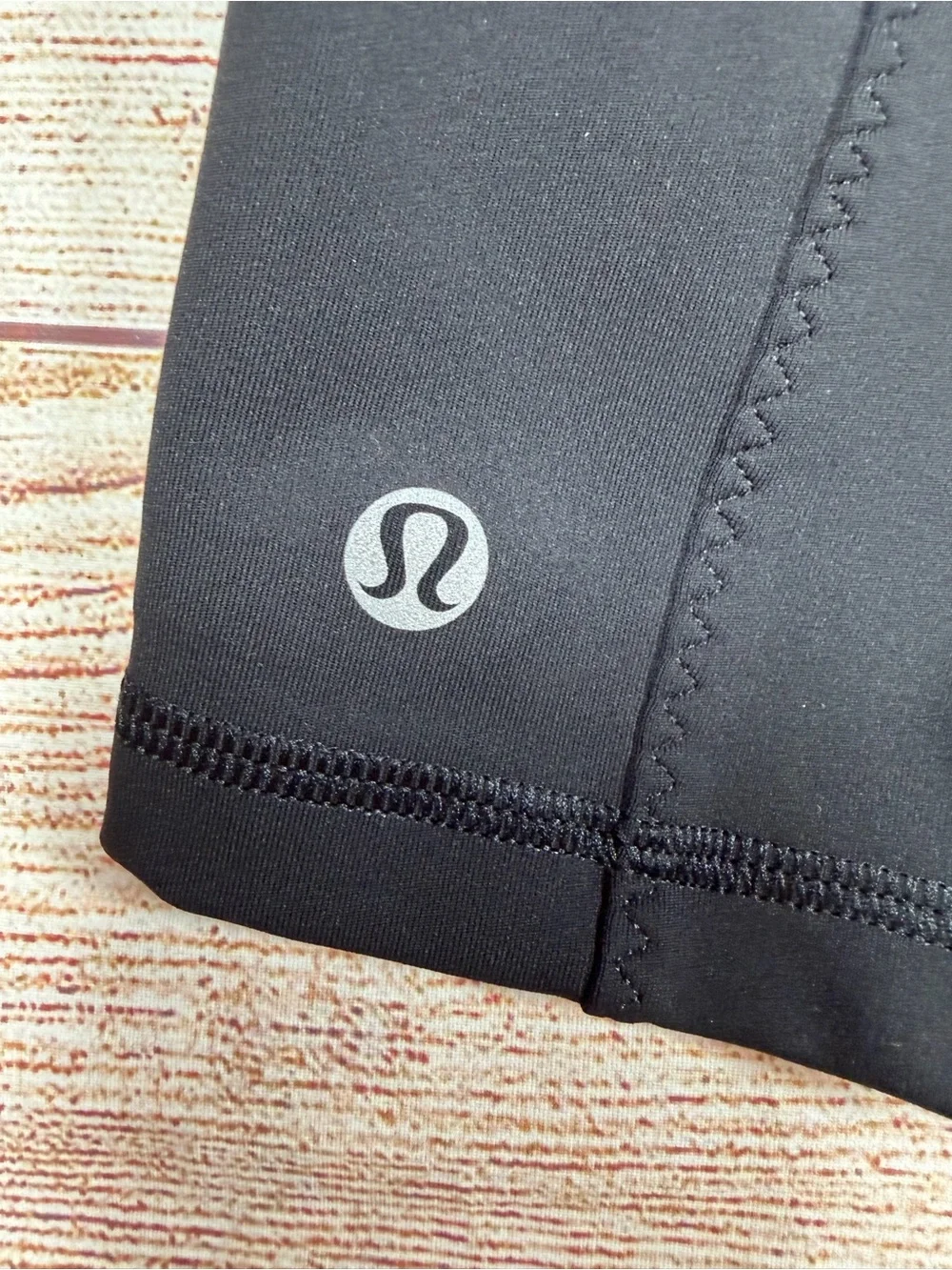 lululemon athletica Black Performance Shorts with Hot Pink Waistband